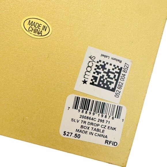 NWT Charter Club Cubic Zirconia Necklace With Earrings - Picture 5 of 6